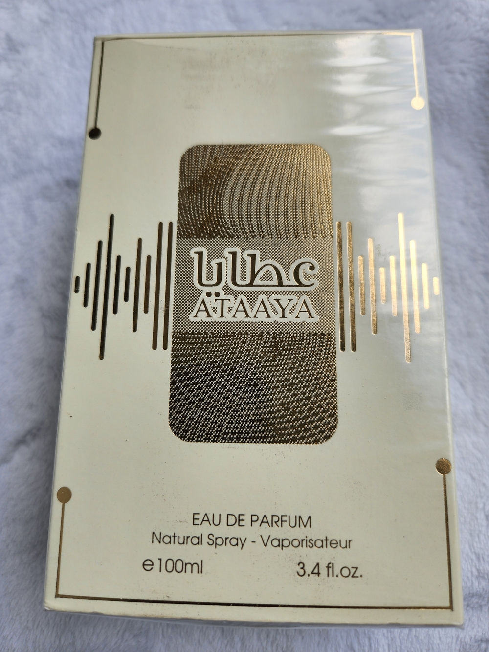 Eau de Parfum – Women’s Gold Perfume Spray 100ml